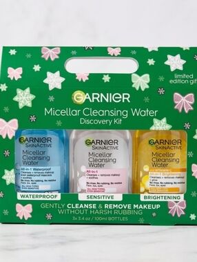 Garnier Micellar Cleansing Water Discovery Kit - Limited Edition (3 x 100ml)